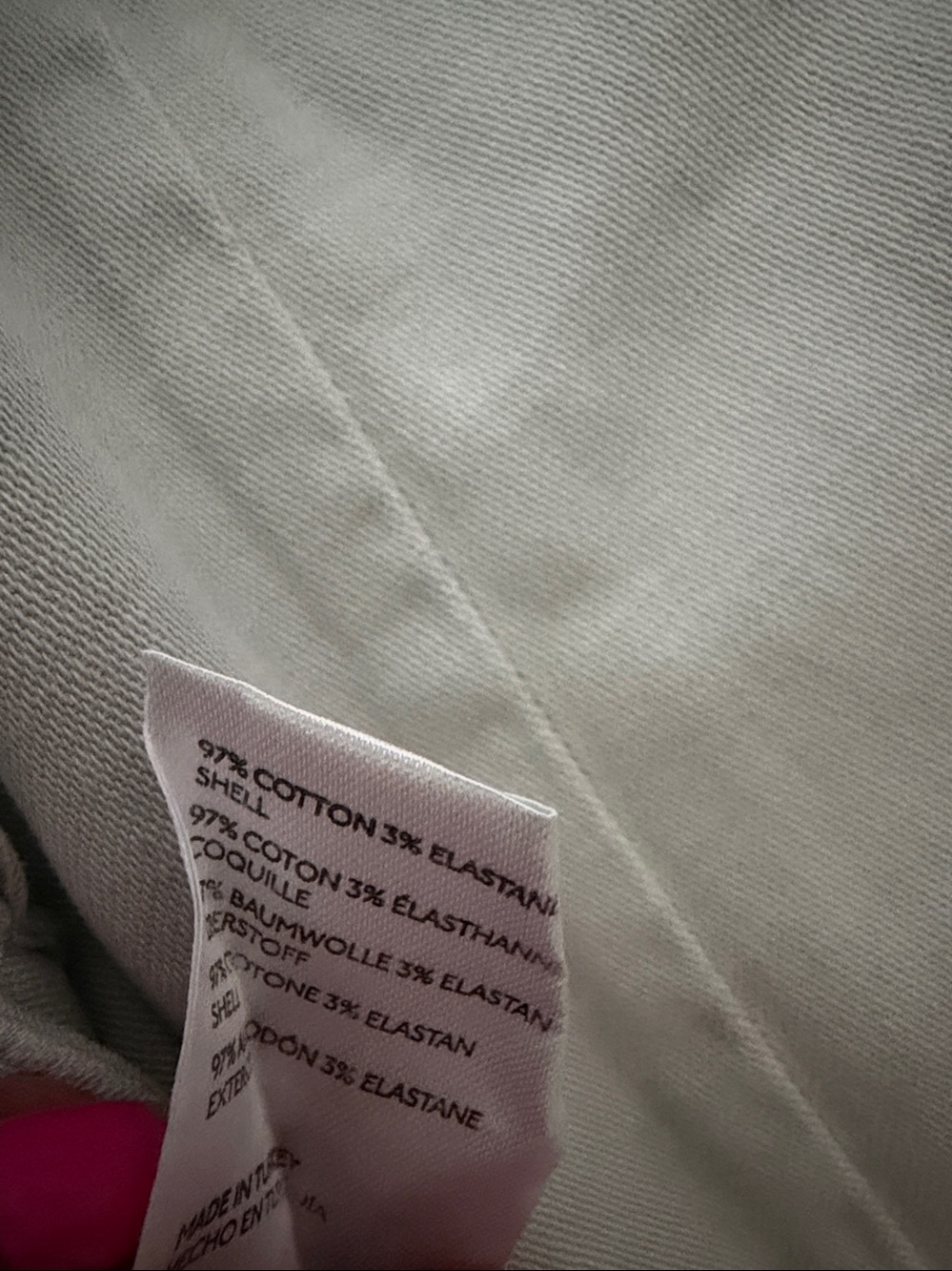 Free People wide Leg Pants. Light grey NEW w o tags . Size 8 ( 32 waist ) - Picture 8 of 8